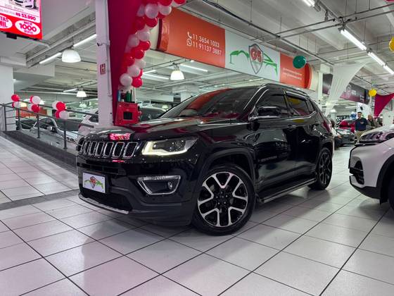 JEEP COMPASS 2.0 16V FLEX LIMITED AUTOMÁTICO JEEP COMPASS 2.0 16V FLEX LIMITED AUTOMÁTICO